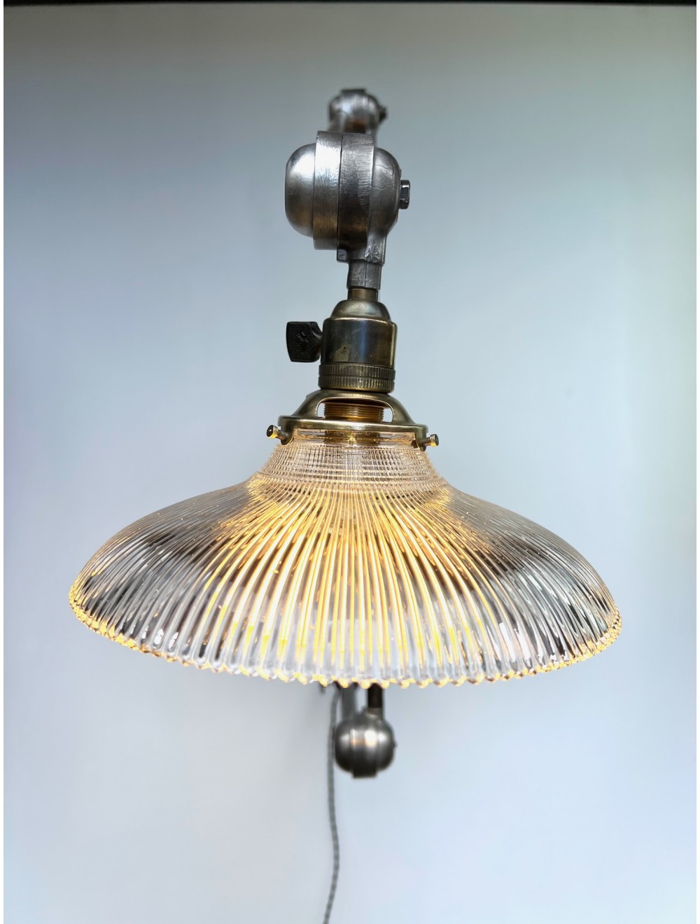 TOUS SENS 1930 LAMPE ARTICULEE 4 BRAS APPLIQUE OU A VISSER