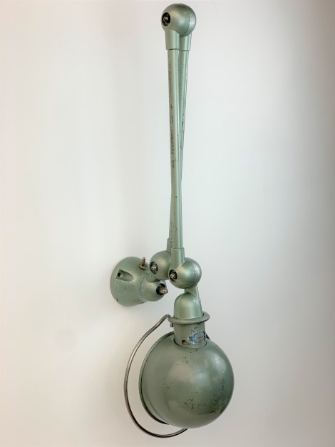 Lampe d'atelier vintage à 2 bras articulés, 1960