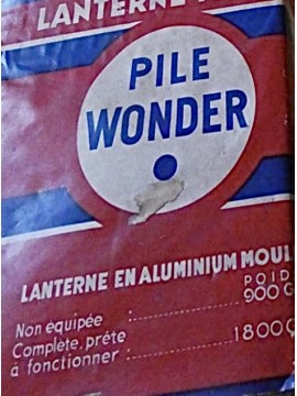 WONDER AGRAL 1950 1960 ROUGE