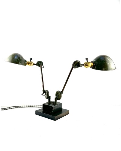 EDON Lampes USA 1930 1940 DUO KAKI