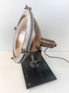 PROJECTEUR HOLOPHANE 1930 LAITON CUIVRE holophane  vendu