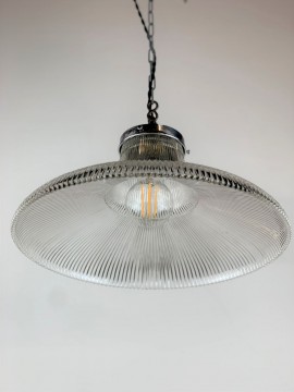 SUSPENSION HOLOPHANE diametre 32.5CM  1920 - 1930