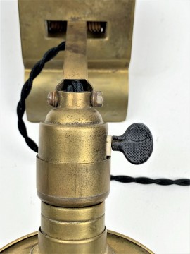 ADJUSTO LITE ADJUSTOLITE lampe pinces USA 1910