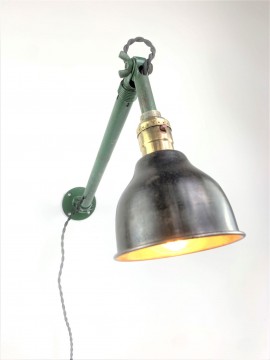 AJUSCO ADJUSTABLE FIXTURE CO  MILWAUKEE WIS Ancienne lampe americaine de marque AJUSCO  1930