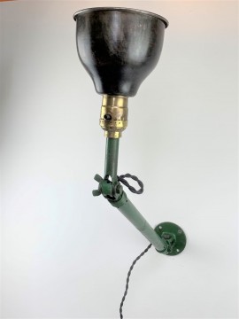 AJUSCO ADJUSTABLE FIXTURE CO  MILWAUKEE WIS Ancienne lampe americaine de marque AJUSCO  1930