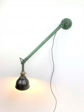 AJUSCO ADJUSTABLE FIXTURE CO  MILWAUKEE WIS Ancienne lampe americaine de marque AJUSCO  1930