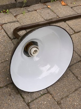 LAMPADAIRE POTENCE 1930 profondeur 130 cm