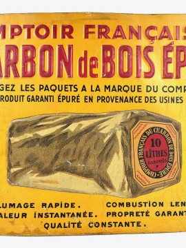 COMPTOIR FRANCAIS DU CHARBON DE BOIS EPURE   IMP E PAILLARD COLOMBES