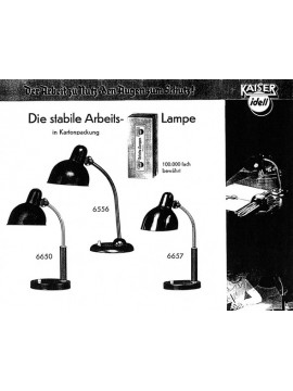 KAISER IDELL modèle 6556 lampe de bureau CHRISTIAN DELL IDELL KAISER